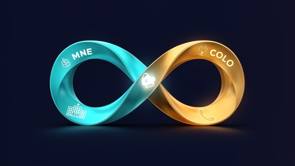 MNE × COLO 인피니티 루프 다이어그램